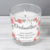 Personalised Floral Sentimental Scented Jar Candle Extra Image 2 Preview
